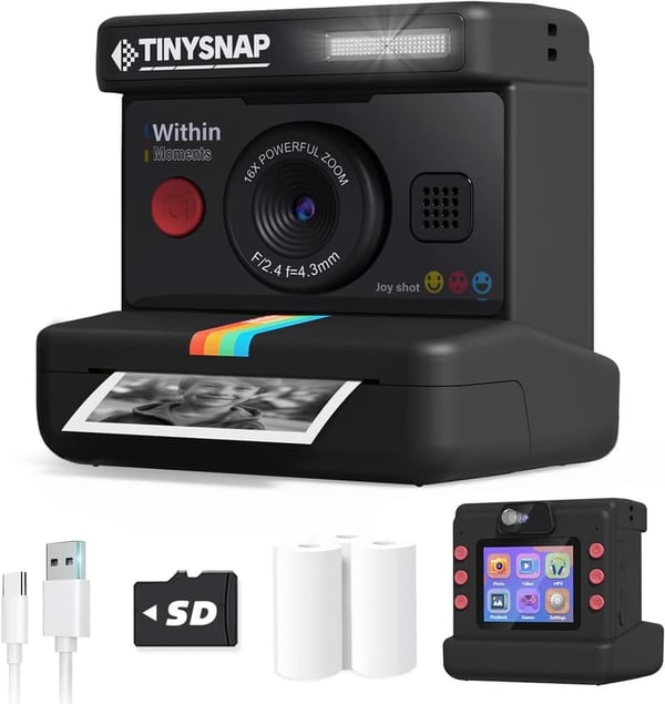 Kids Instant Print Camera with 2.4