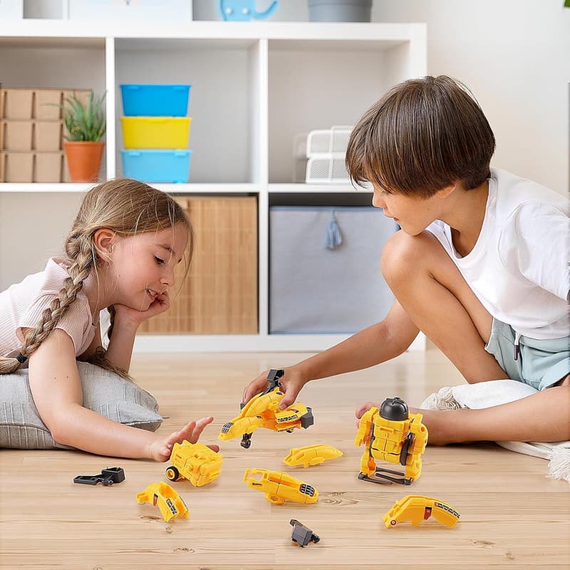 6-in-1 Solar Robot Kit for Kids Aged 8-12 - STEM Space Toys