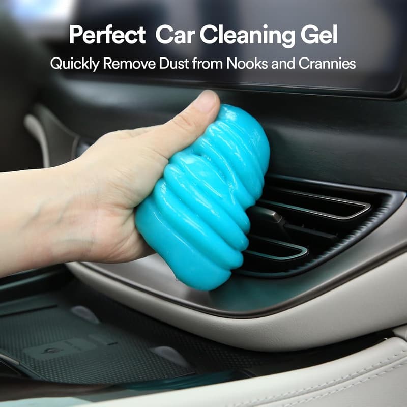 Car Cleaning Gel - Universal Interior Cleaner Slime for All Vehicles