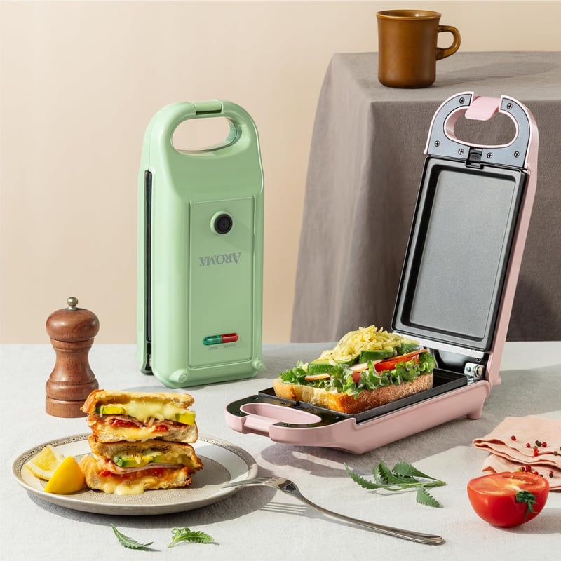 3-in-1 Waffle Maker with Removable Plates and Panini Press