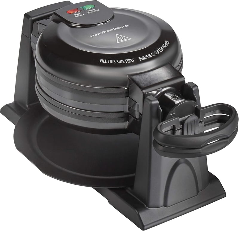 Hamilton Beach Belgian Waffle Maker - Removable Nonstick Plates