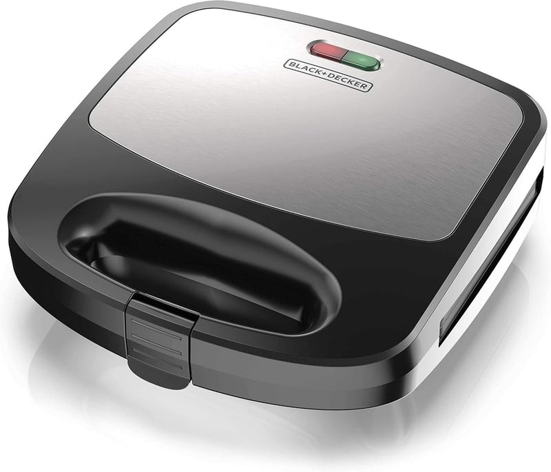 BLACK+DECKER 3-in-1 Waffle Iron with Non-Stick Plates