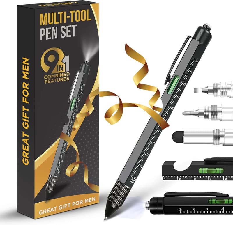 Christmas Multitool Pen Set - Unique Gadgets for Men
