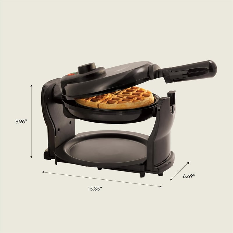 Bella Classic Belgian Waffle Maker with Nonstick Plates