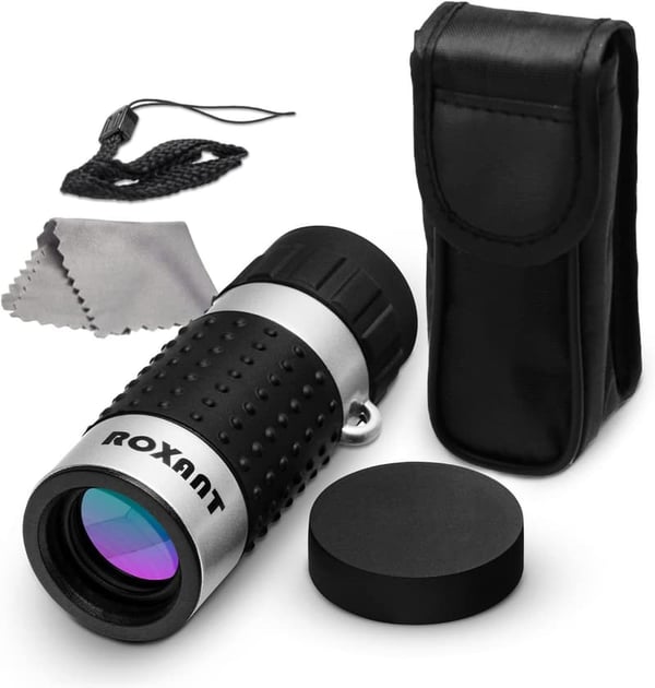 High-Definition Pocket Monocular Telescope with Strap and Cloth