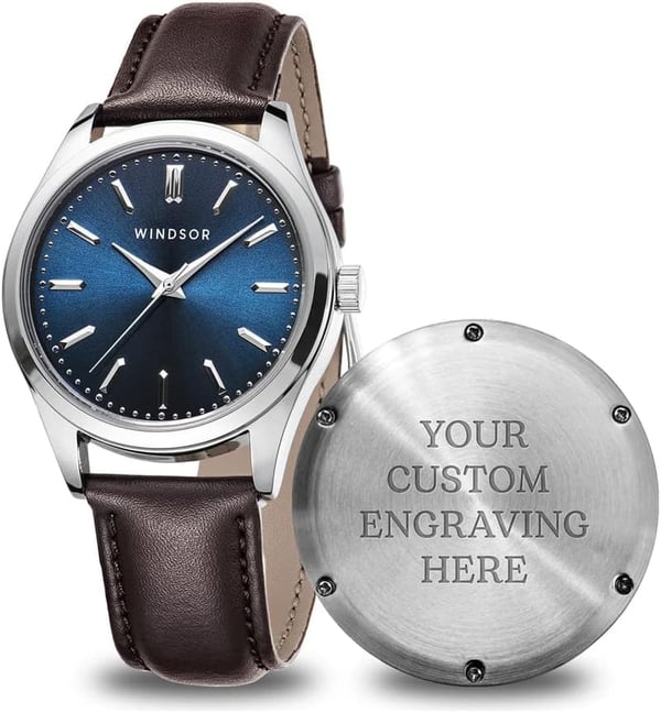 Personalized Engraved Watch for Men - Ideal Gift for Him