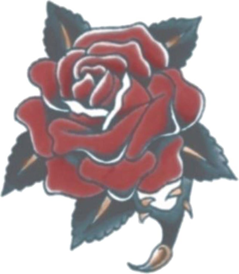 Vintage Rose Tattoo Art Print