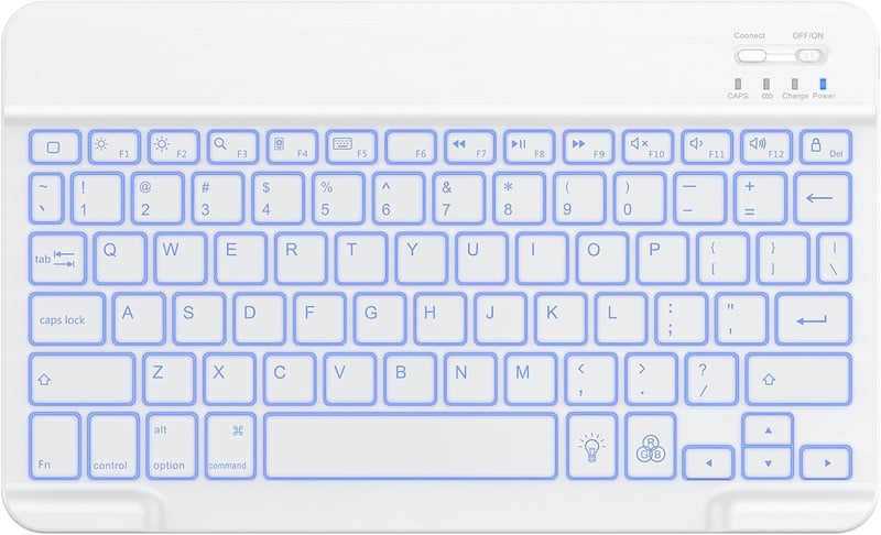 Wireless Rechargeable Bluetooth Keyboard for iPad