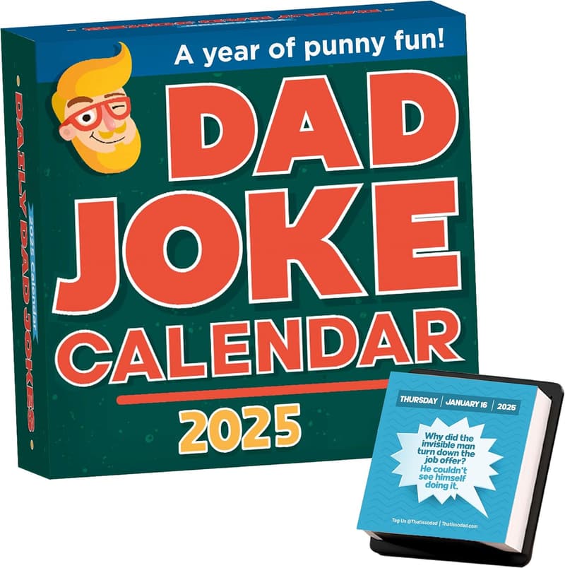 Dad Joke Calendar 2025 - Daily Humor for Dads