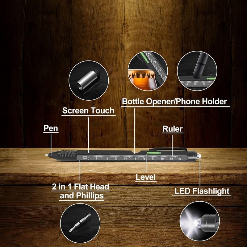 Father's Day 9-in-1 Multitool Pen for Dad