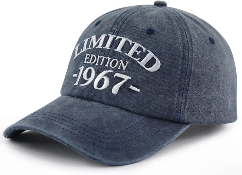 Limited Edition 1960s Birthday Adjustable Baseball Cap