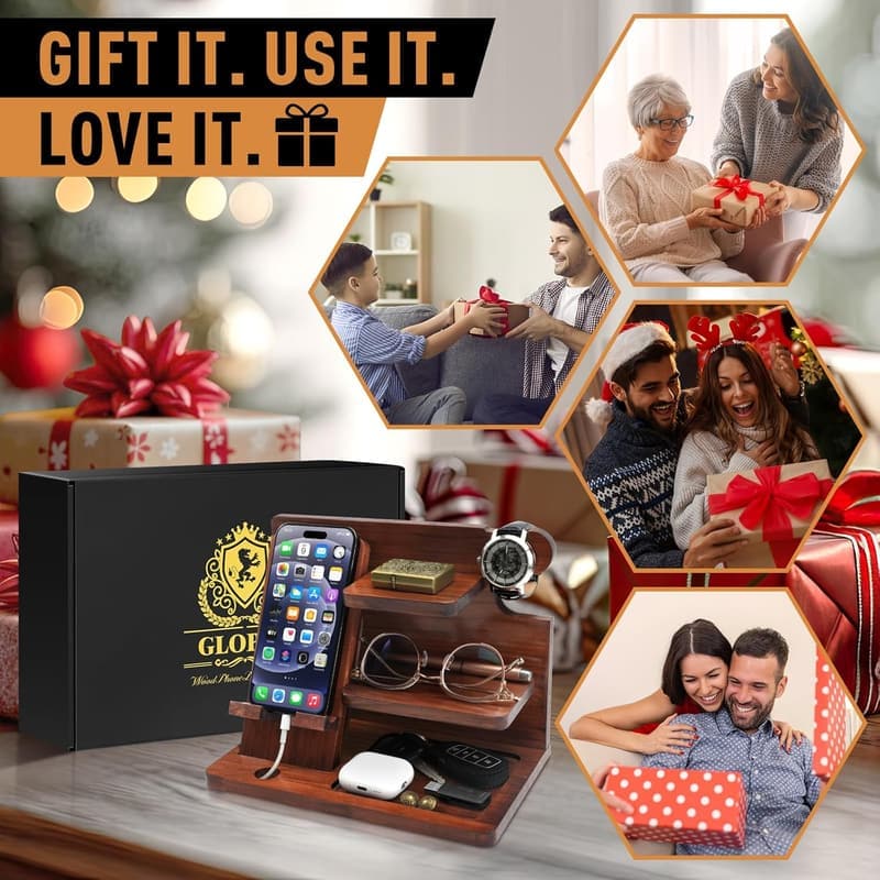 Father's Day Nightstand Organizer for Dad