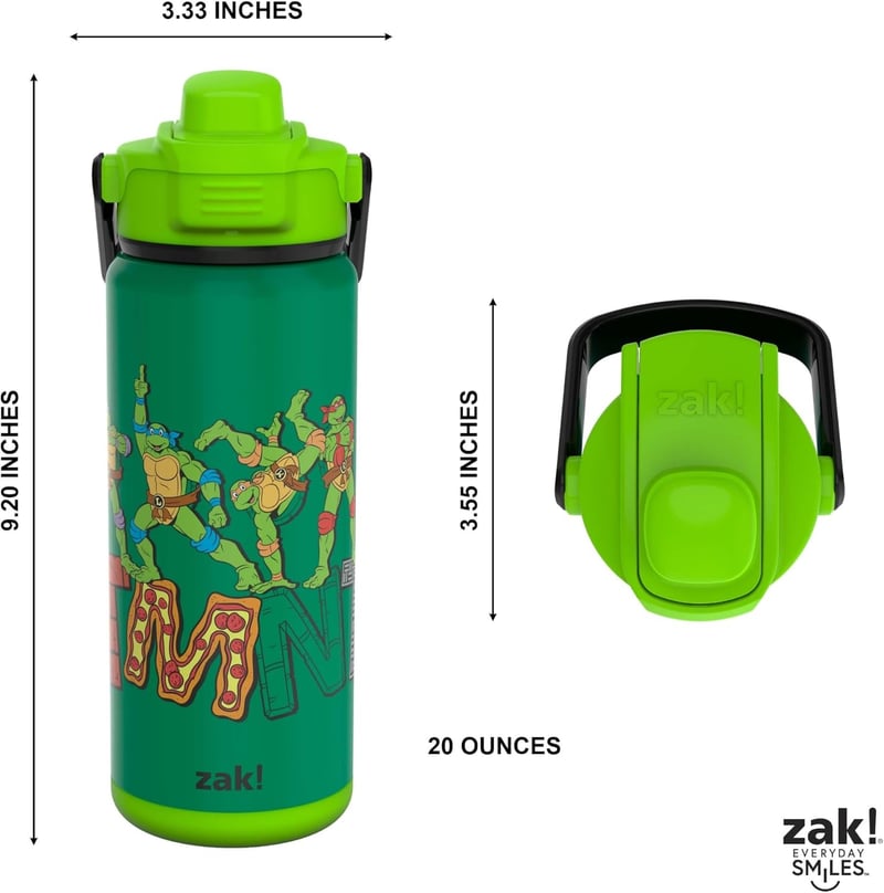 Teenage Mutant Ninja Turtles Insulated Bottle - 20 oz, Stainless Steel