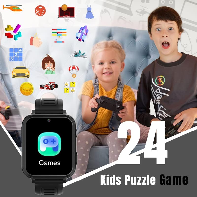 Kids Smart Watch with Video, Music, Games - Birthday Gift