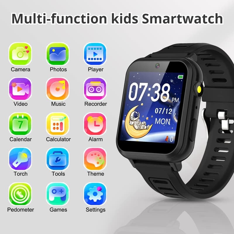 Kids Smart Watch with Video, Music, Games - Birthday Gift