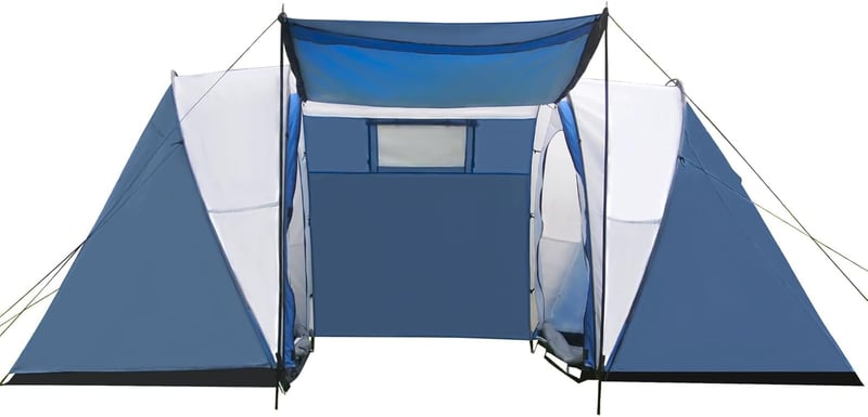 Weatherproof 2-4 Person Family Camping Tent with Porch