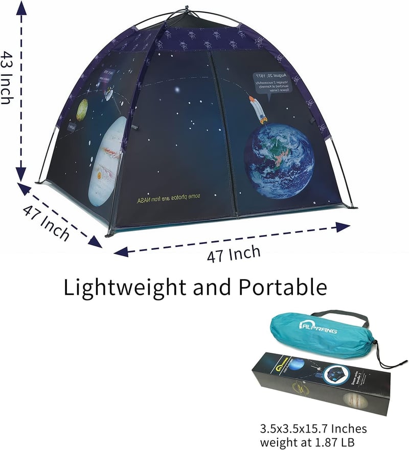 Galaxy Dome Play Tent for Kids - Indoor/Outdoor Imaginative Fun