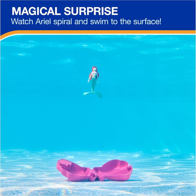 Ariel Dive 'N Surprise Pool Toy for Kids' Mermaid Party