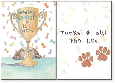 Thank You Card for Pet Sitters – 