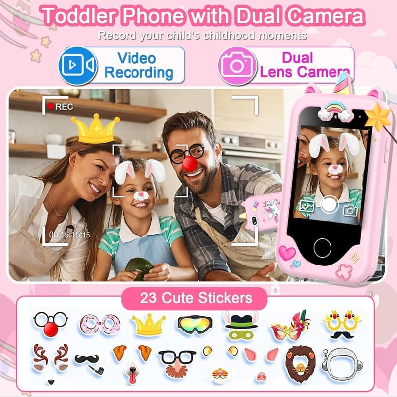 Kids Learning Smartphone for Girls - 2.8