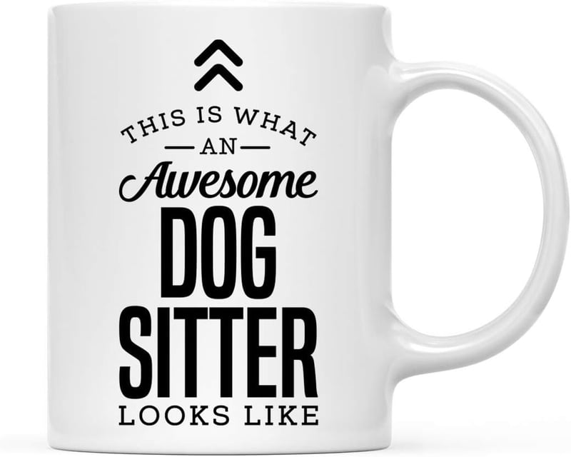 Thank You Mug for Dog Sitters - 11oz Ceramic Gift