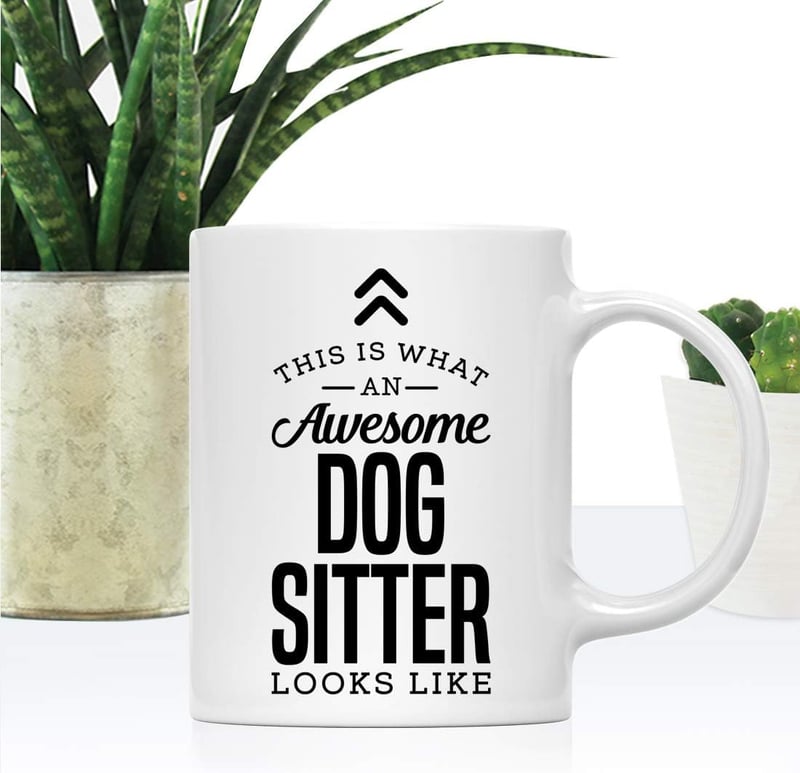 Thank You Mug for Dog Sitters - 11oz Ceramic Gift