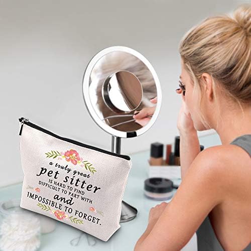 Pet Sitter Appreciation Zipper Pouch Cosmetic Bag