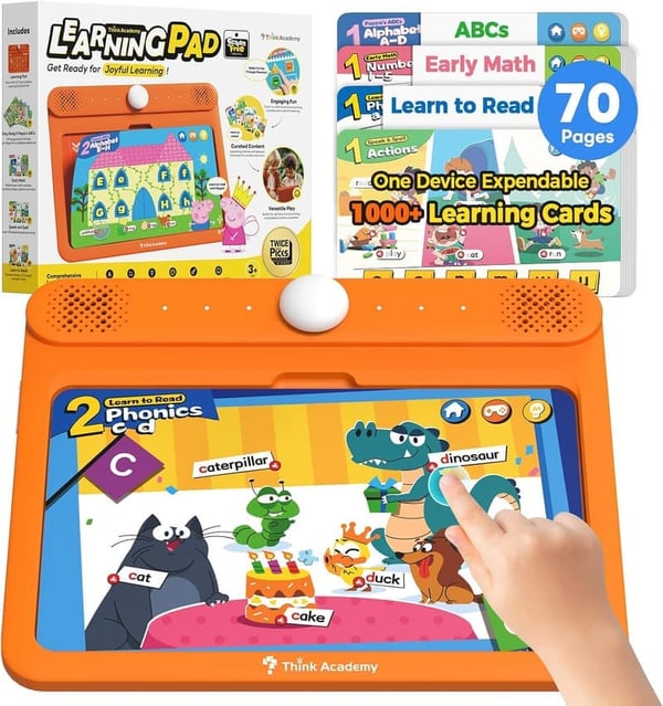 Kids Educational Learning Pad - 70 Themes for Ages 3-5