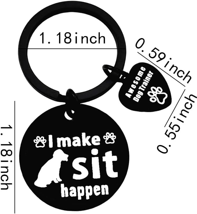 Dog Trainer Keychain - Perfect Gift for Dog Lovers