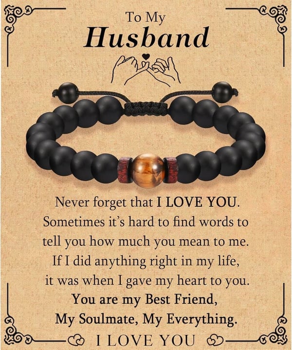 Graduation Bracelet for Men - Ideal Gift for Father's Day