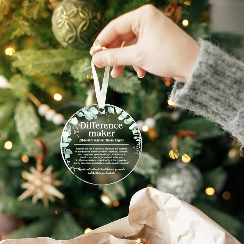 Retirement Gift Acrylic Ornament for Women and Friends