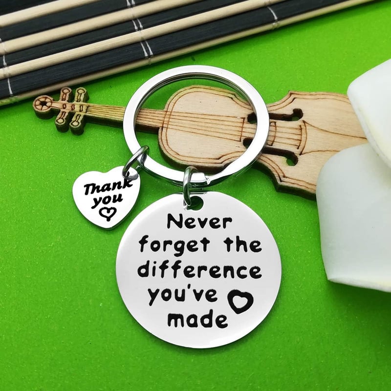 Retirement Keychain Gift for Coworkers and Colleagues