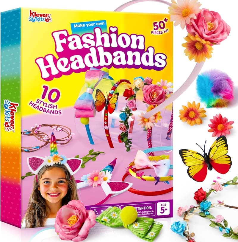 DIY Headband Making Kit for Girls - Craft Fashion Accessories