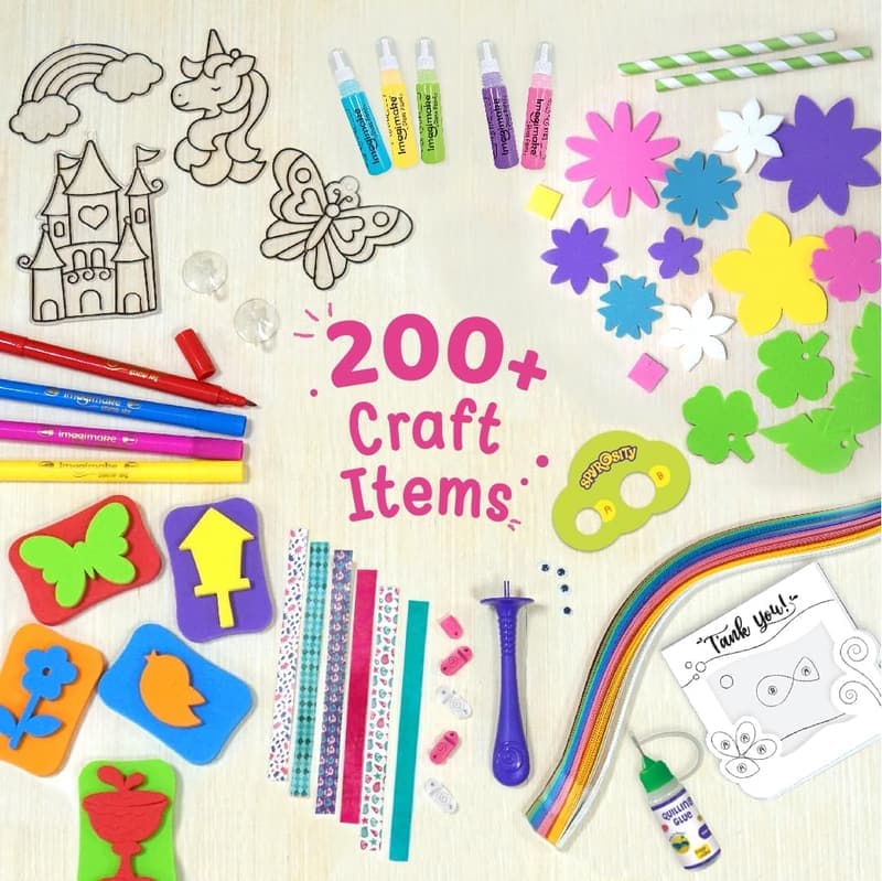 Creative Craft Kit for Kids Ages 5-12 | DIY Activity Set