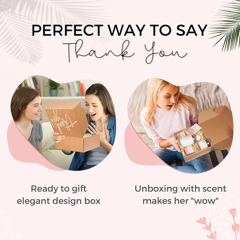 Gratitude Spa Gift Box for Women - Unique Thank You Present