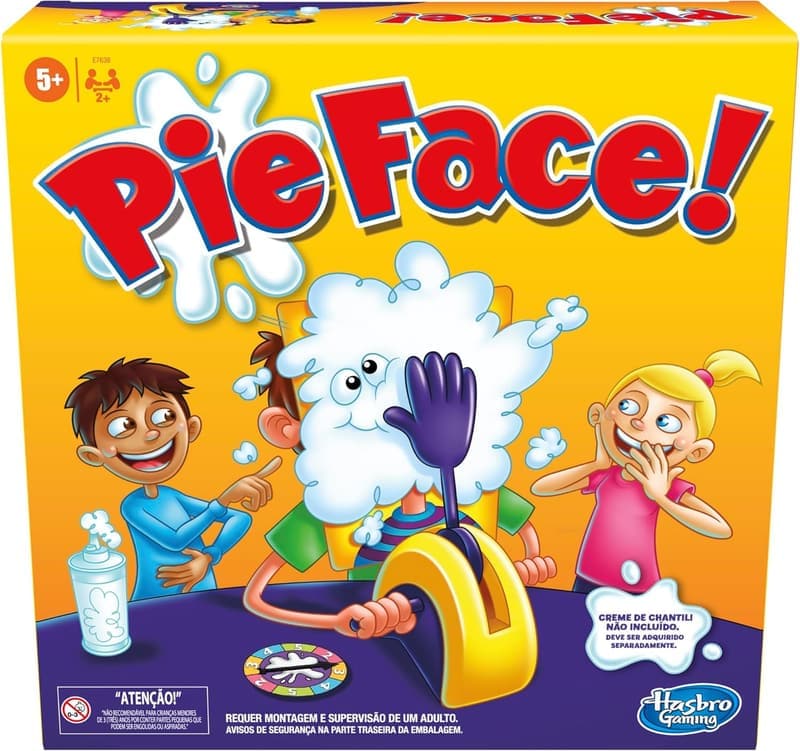 Pie Face Game | Whipped Cream Family Board Game for Kids