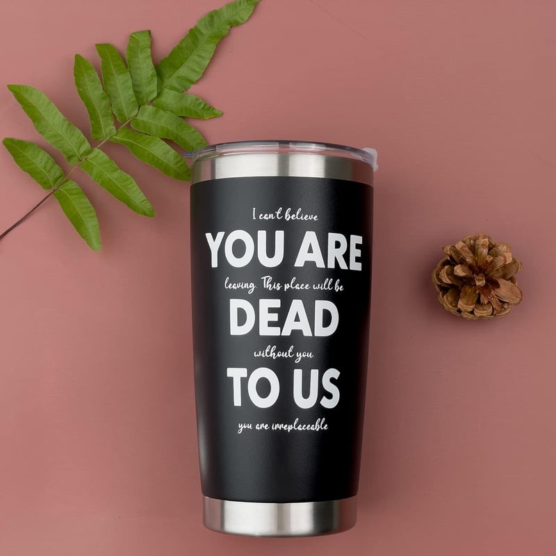 Farewell Tumbler Gift for Coworkers & Bosses