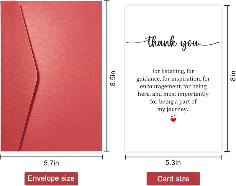 Boss's Day Thank You Card for Friends and Family