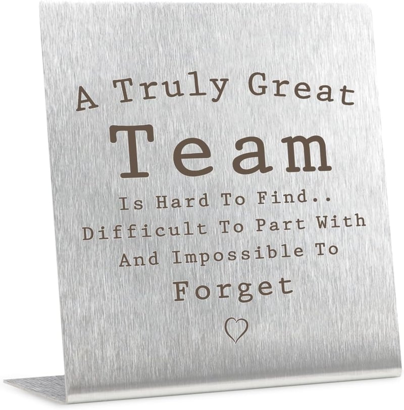 Coworker Farewell Gift - Funny Desk Decor for Leaving Job