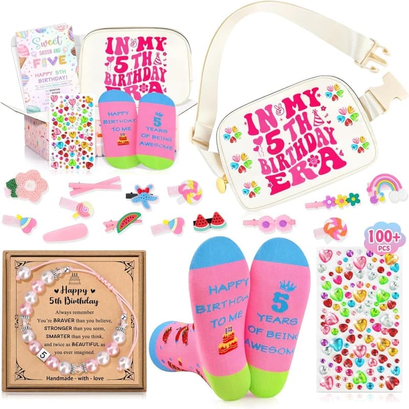 5th Birthday Gifts for Girls - Cute Present Ideas