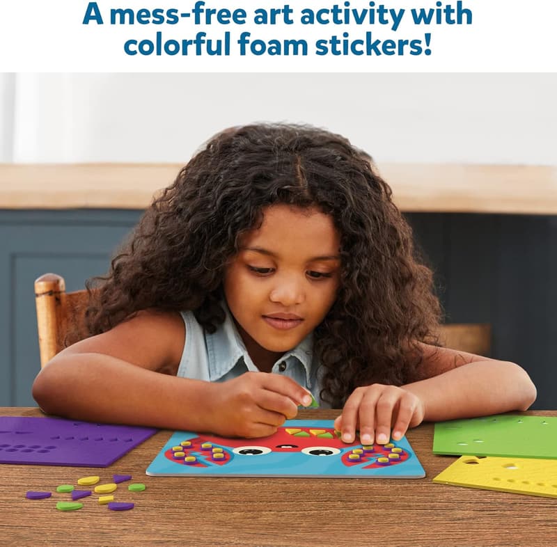 Under The Ocean Foam Sticker Activity - Mess-Free Craft Kit for Kids