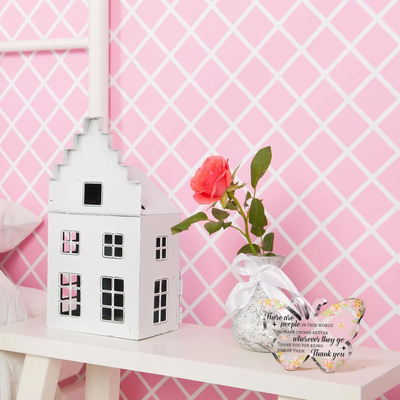 Graduation Desk Decor: Inspirational Butterfly Gift for Women
