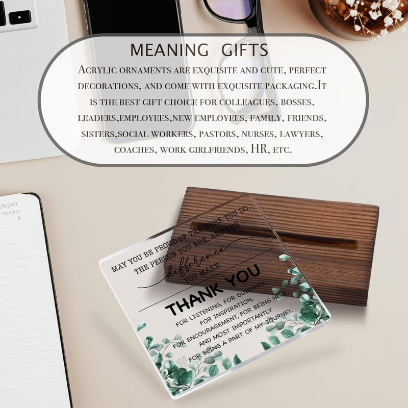 Employee Appreciation Plaque for Coworkers and Bosses