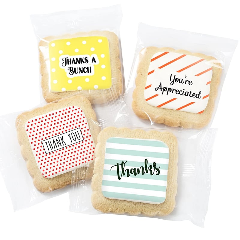 Appreciation Gift Basket: Individually Wrapped Cookies - 4 Pack