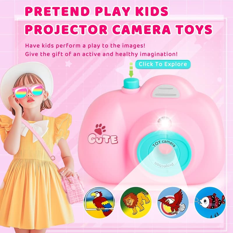 Girls' Birthday Gift: Pretend Play Makeup Purse for Ages 3-8