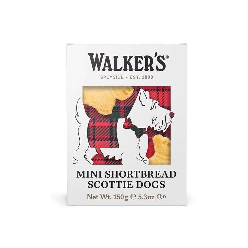 Scottish All-Butter Mini Scottie Dog Shortbread - 51 Count
