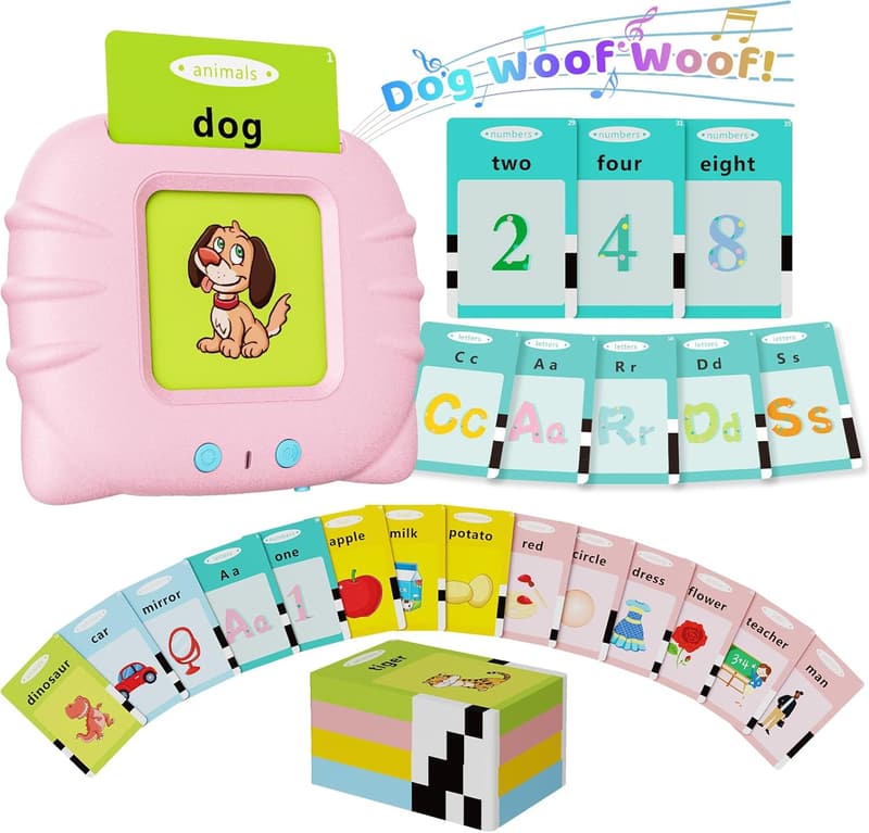 Educational Talking Flash Cards for Toddlers - 248 Words