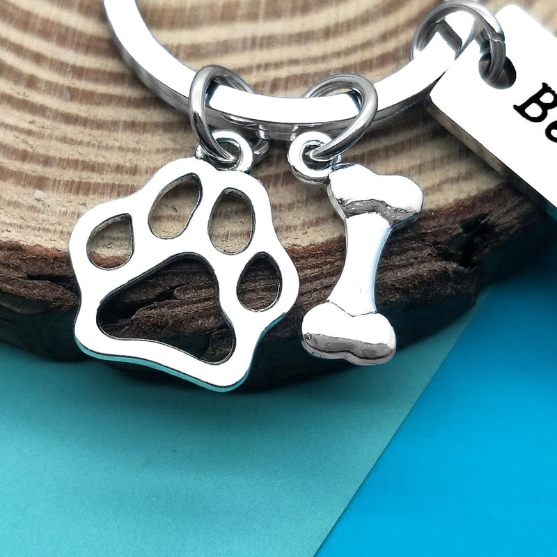 Keychain Appreciation Gift for Dog Walkers and Pet Owners