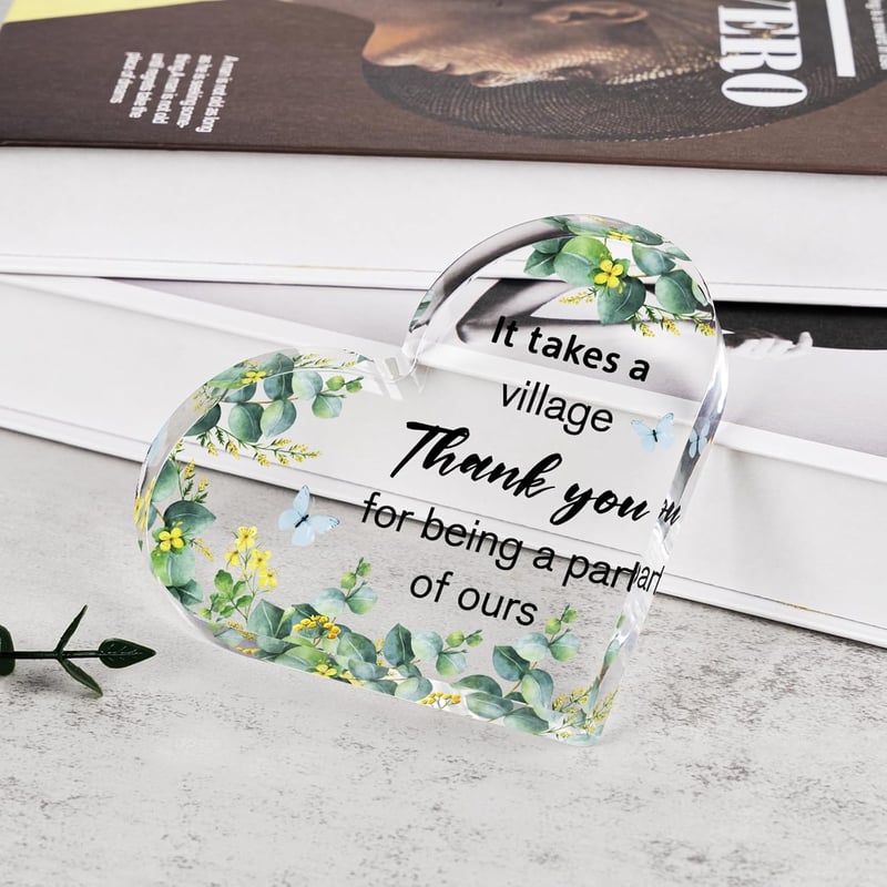 Thank You Gifts Acrylic Plaque for Nurses & Teachers