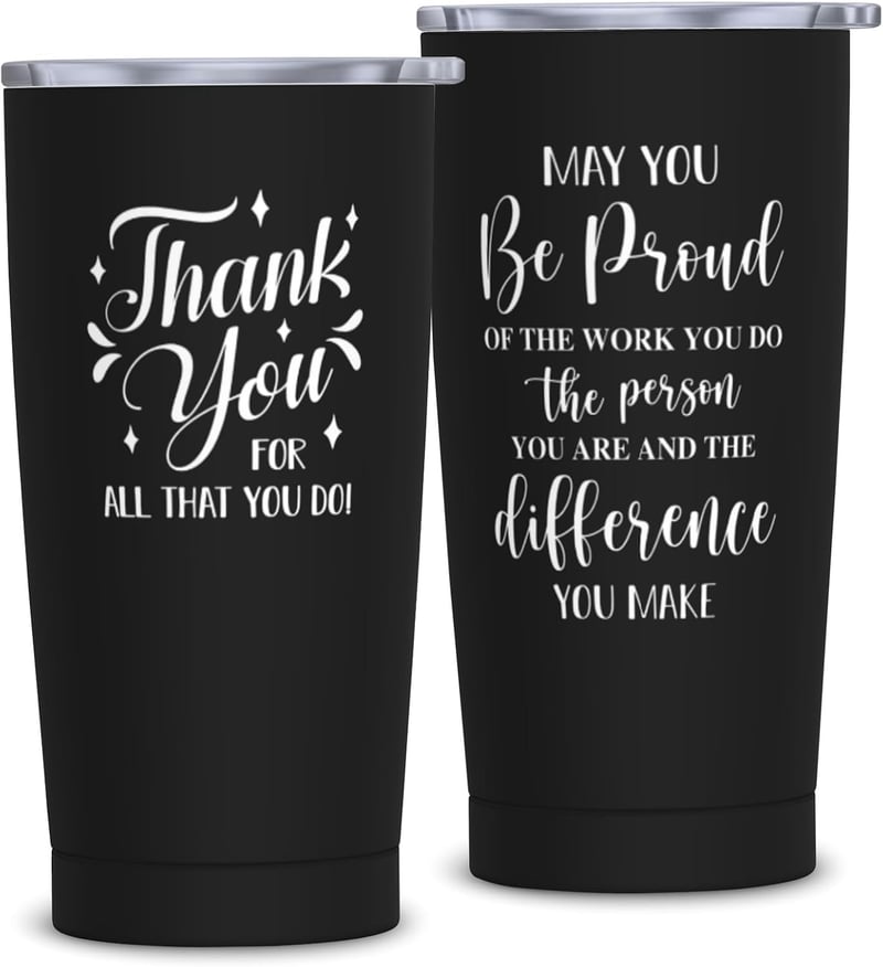 Employee Appreciation 20oz Tumbler for Men